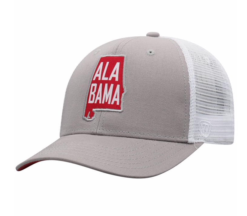 Bama, Alabama 47' Brand Camo Trucker Snapback Hat