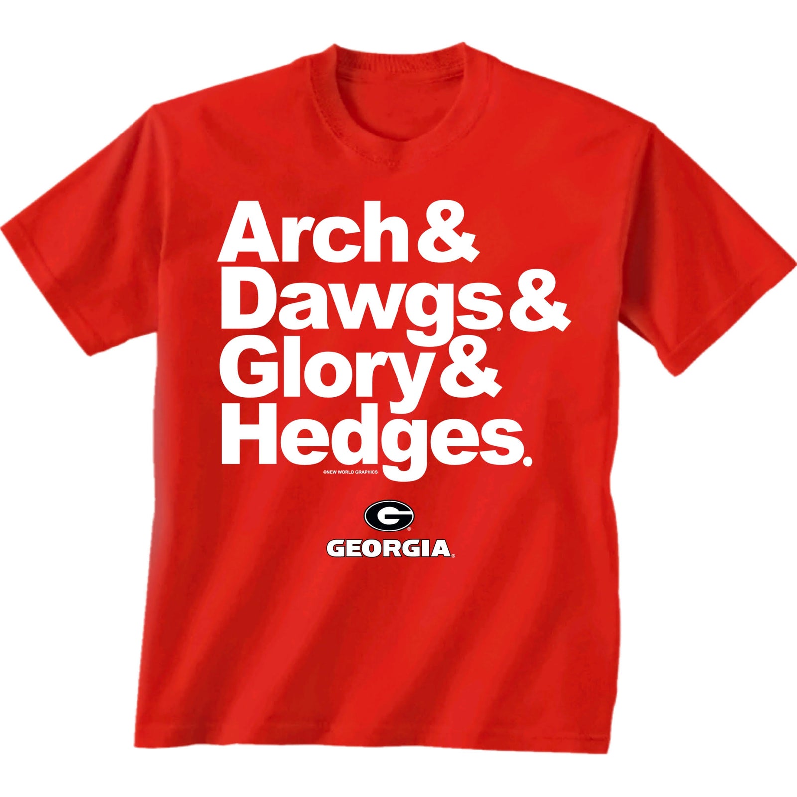 UGA "Arch and Dawgs" Tee
