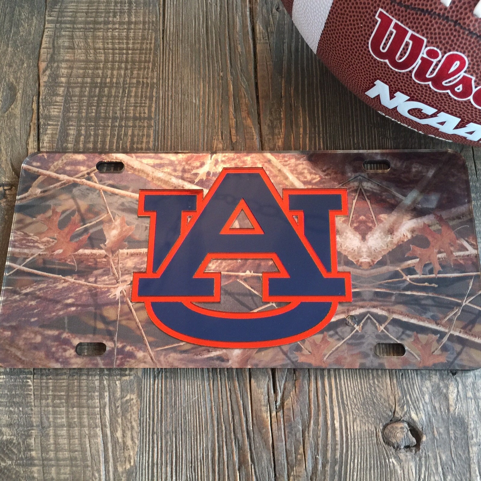 Auburn "Camo" License Plate