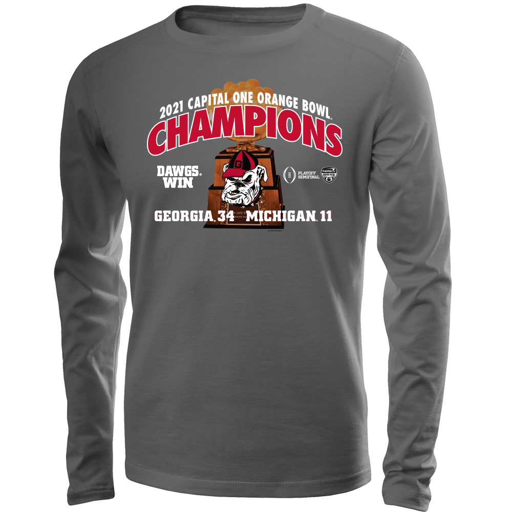 Red) UGA Official National Championship Tee - 365 Gameday