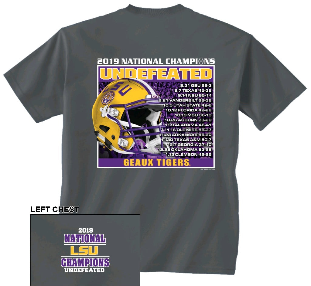 LSU "Champions Undefeated Season" Recap