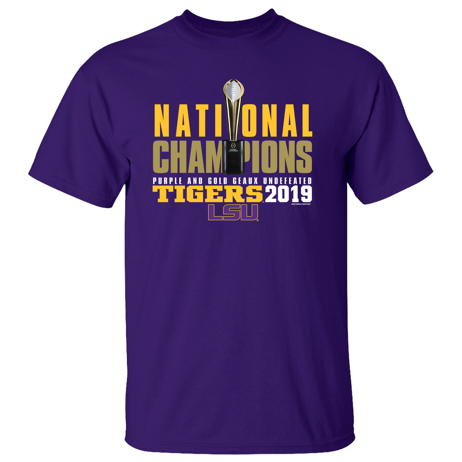 LSU "2019 National Championship Trophy"