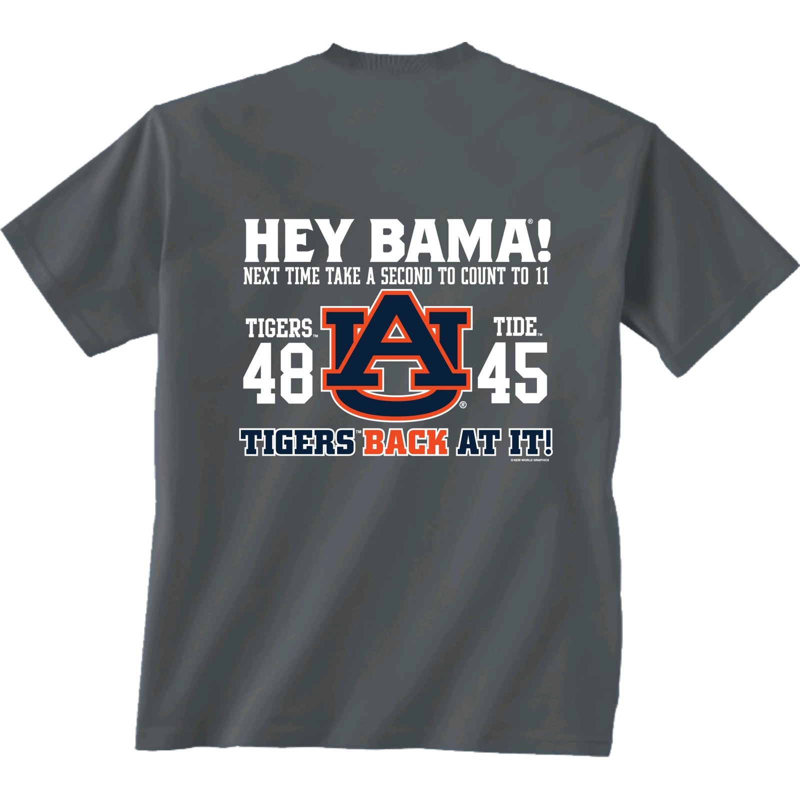 Auburn - “Take A Second To Count” Score Shirt