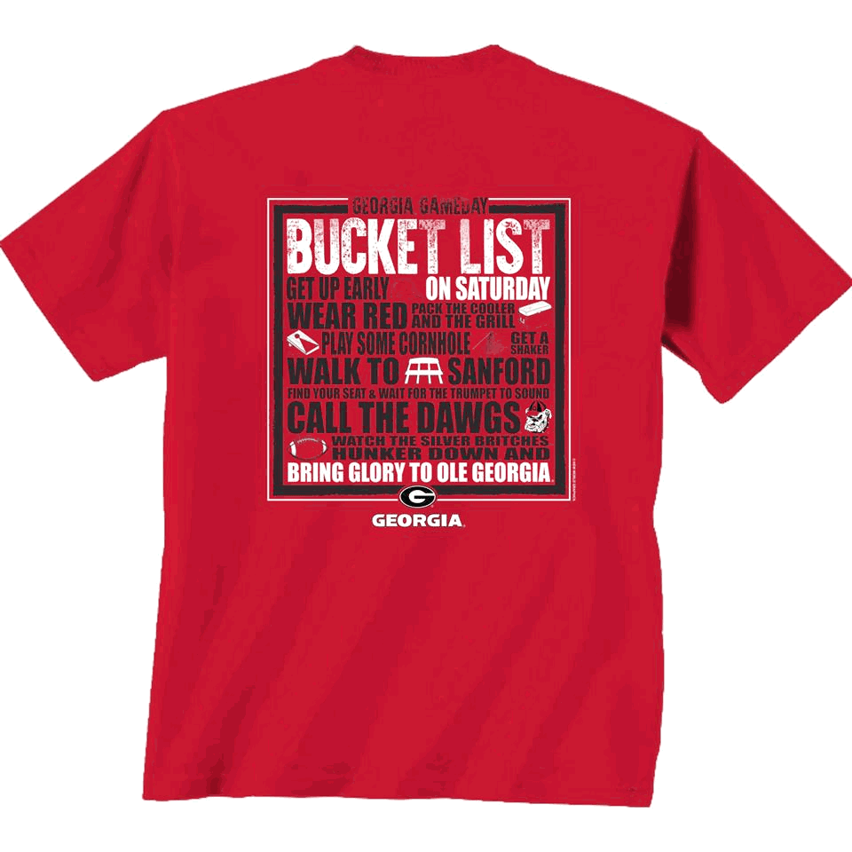 UGA "Bucket List"